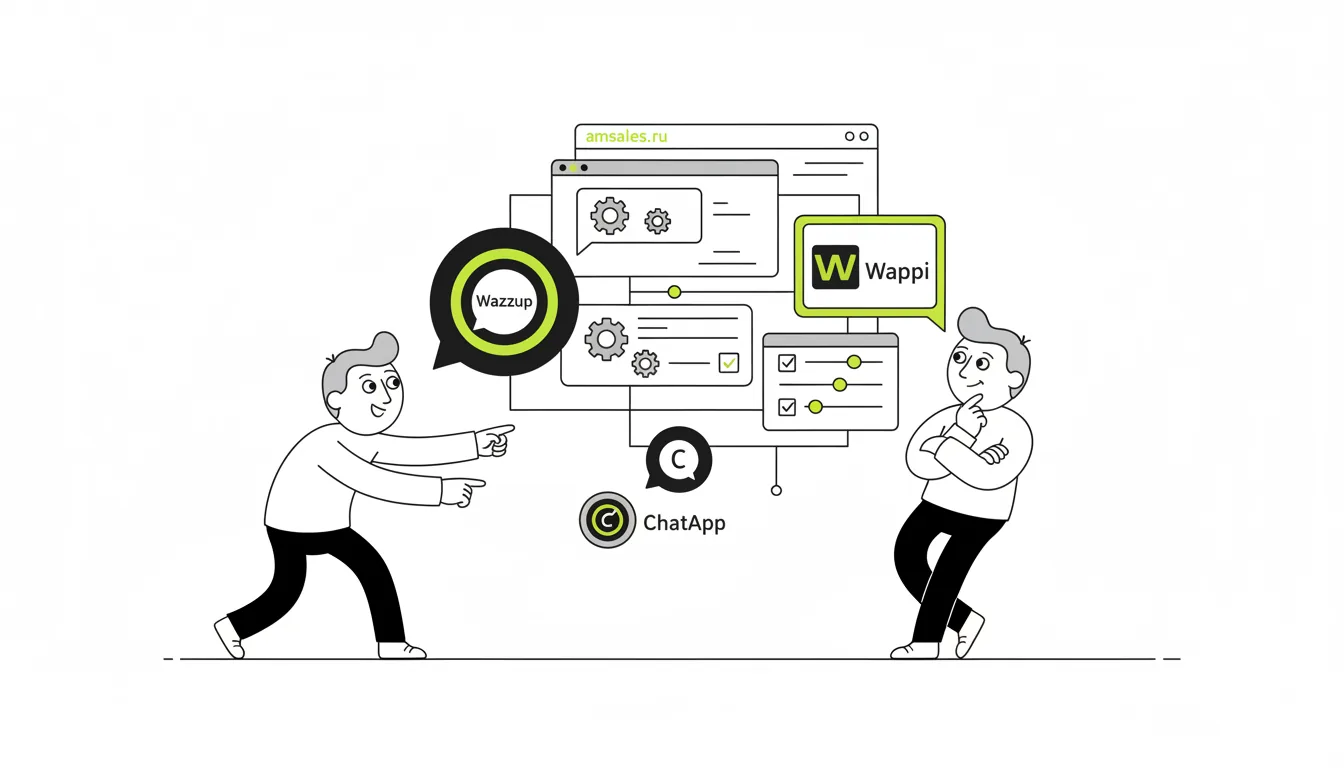 Wazzup, Wappi или ChatApp: что выбрать?